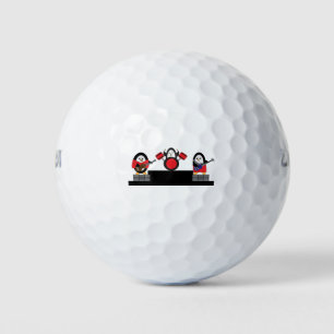 Pelotas De Golf Músicos de rock y Roland Banda de pingüinos