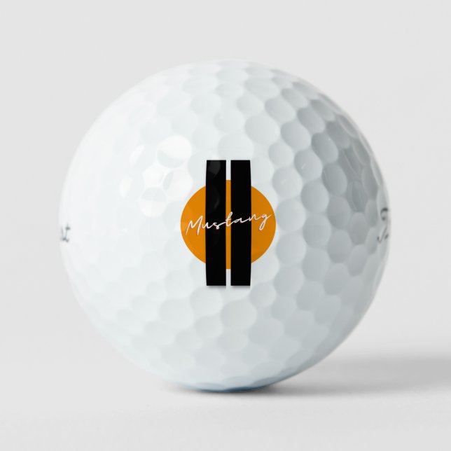 Pelotas De Golf Mustang Pro V1 Golf Balls (Anverso)