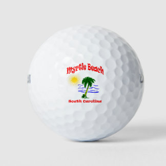 Pelotas De Golf Myrtle Beach SC Palm Tree Water Design