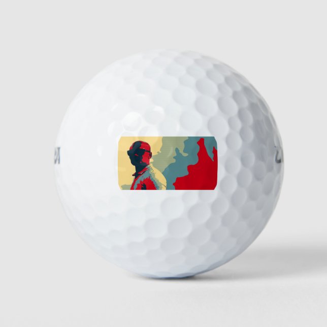 Pelotas De Golf Mystery Man Golf Ball (Anverso)