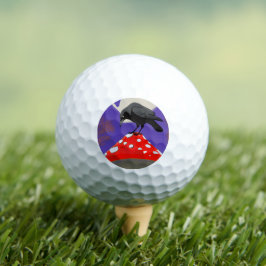 Pelotas De Golf ⛳ Mystical Raven Golf Balls