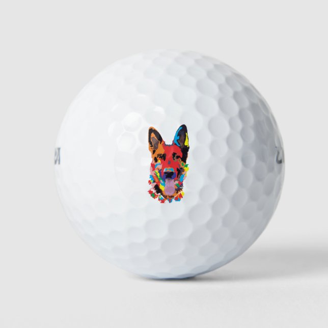 Pelotas De Golf N color de oveja (Anverso)