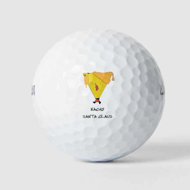Pelotas De Golf Nacho Santa Claus (Anverso)