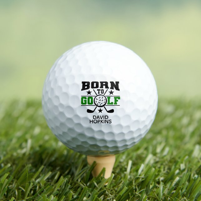 Pelotas De Golf Nacida Para El Golf (Camiseta in situ)