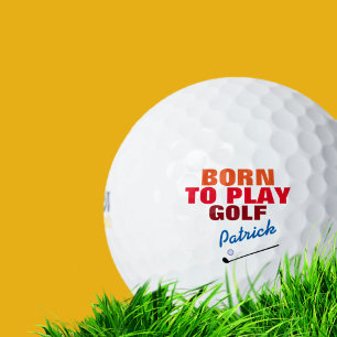 Pelotas De Golf nacido para jugar al golf