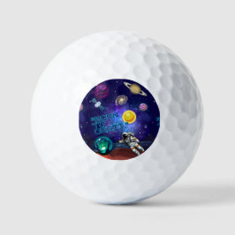 PELOTAS DE GOLF NACIDO PARA ORBITAR