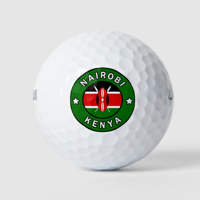 Pelotas De Golf Nairobi Kenya (Anverso)