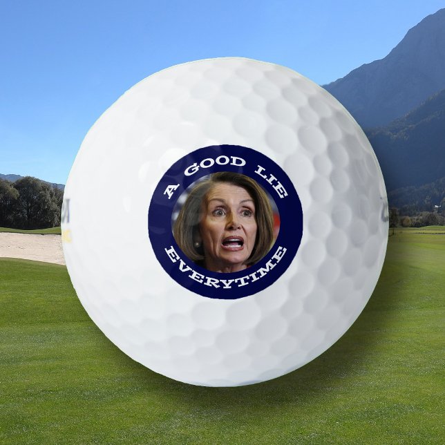 Pelotas De Golf Nancy Pelosi Good Lie (Subido por el creador)