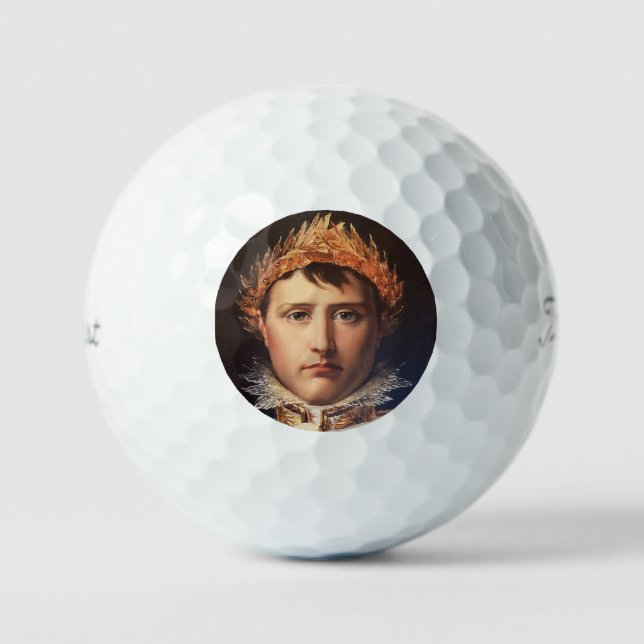 Pelotas De Golf Napoleón Laurel-Wreath coronó héroe (Anverso)
