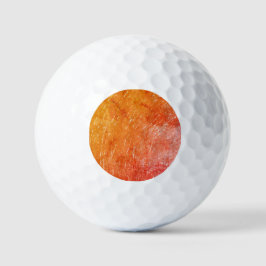 Pelotas De Golf Naranja Fire
