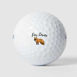 Pelotas De Golf Naranja Fox