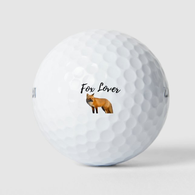 Pelotas De Golf Naranja Fox (Anverso)