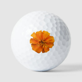 Pelotas De Golf Naranja Marigold Flower