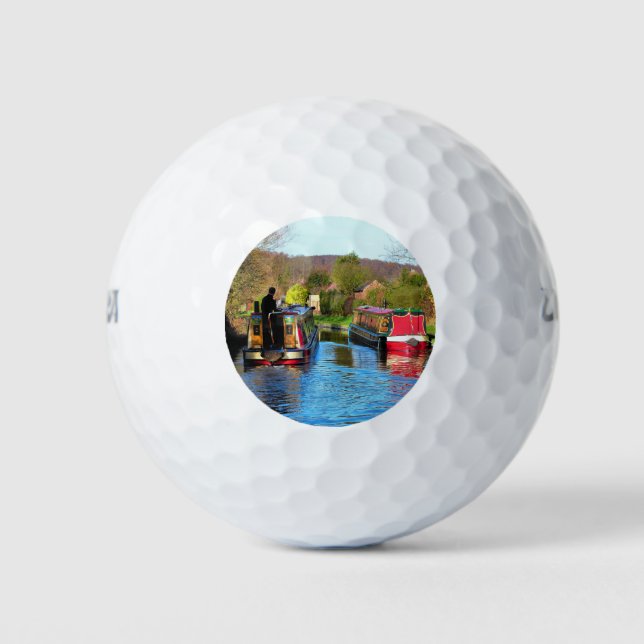 PELOTAS DE GOLF NARROWBOATS (Anverso)