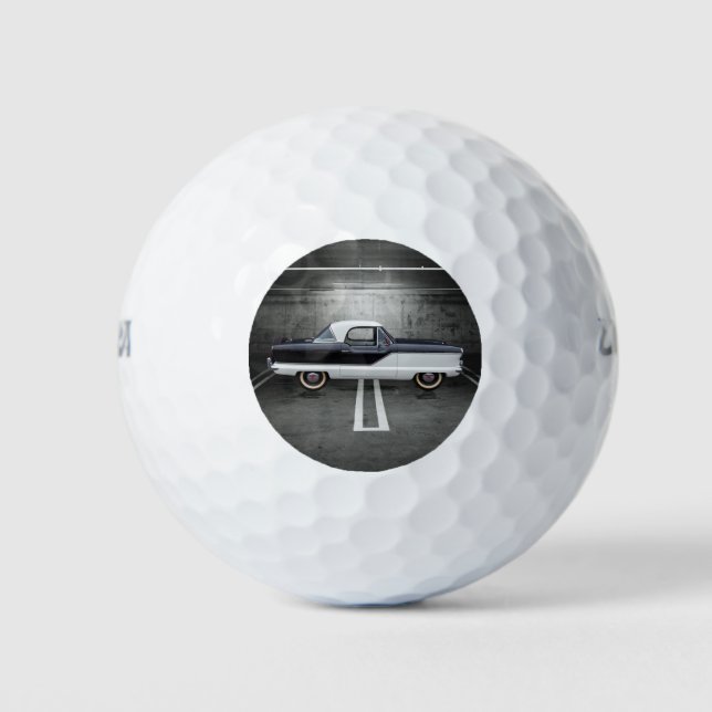 Pelotas De Golf Nash negro y blanco (Anverso)