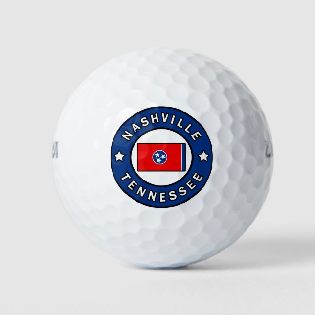 Pelotas De Golf Nashville Tennessee (Anverso)