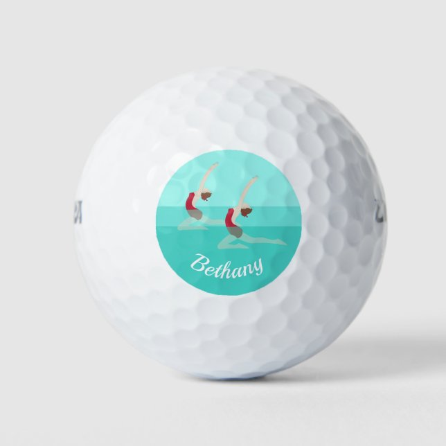 Pelotas De Golf Natación artística (Anverso)
