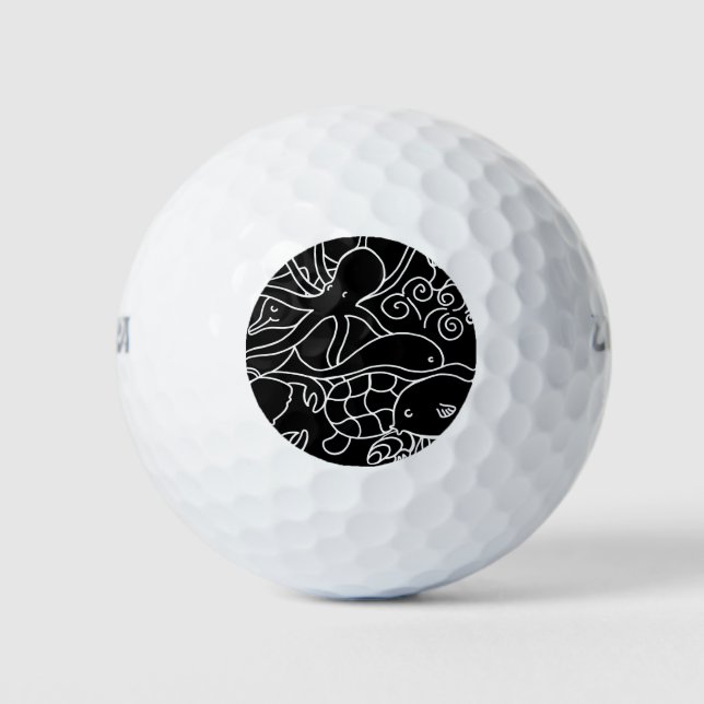 Pelotas De Golf Natación nocturna (Anverso)