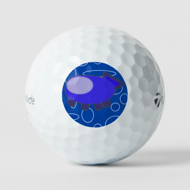 Pelotas De Golf Nave espacial (Anverso)