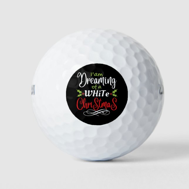 Pelotas De Golf Navidades (Anverso)