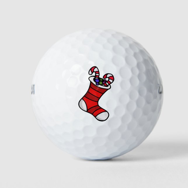 Pelotas De Golf Navidades (Anverso)