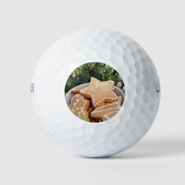 Pelotas De Golf Navidades Baking (Anverso)