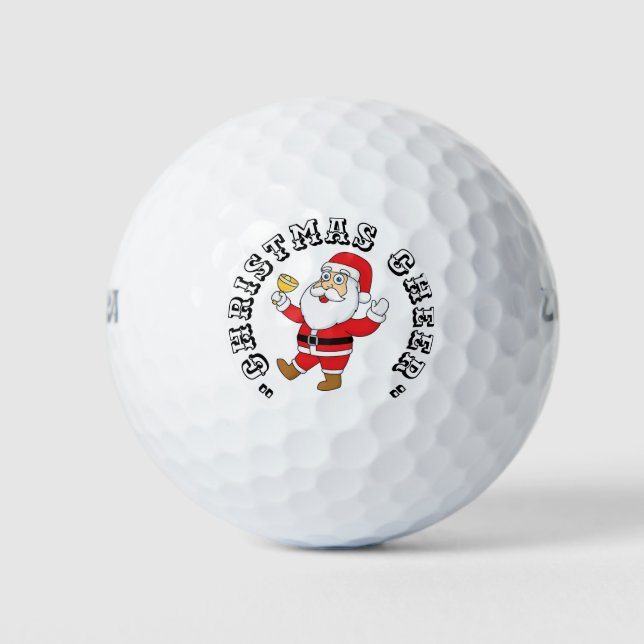 Pelotas De Golf Navidades Cheer (Anverso)