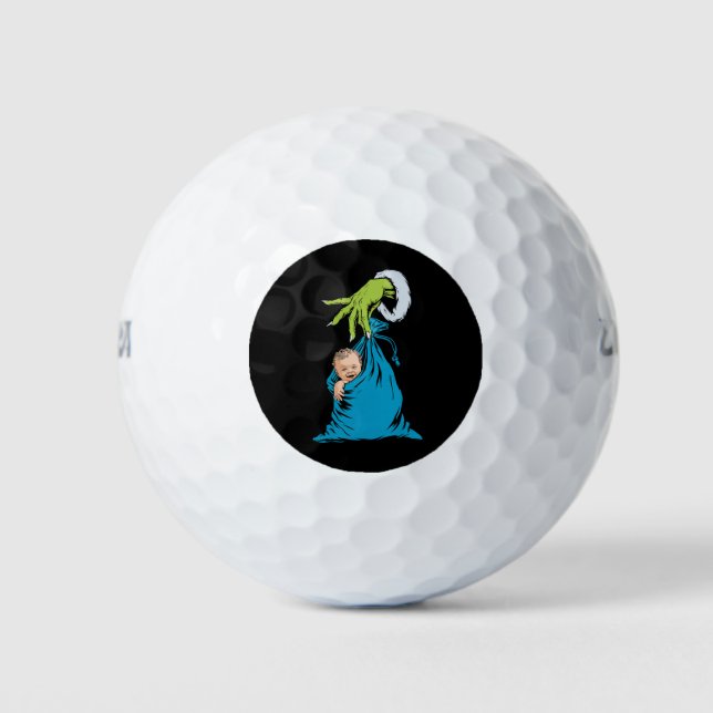 Pelotas De Golf Navidades de enfermería de parto de la NICU (Anverso)