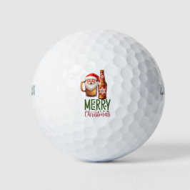 Pelotas De Golf Navidades de golf de Santa Cruz