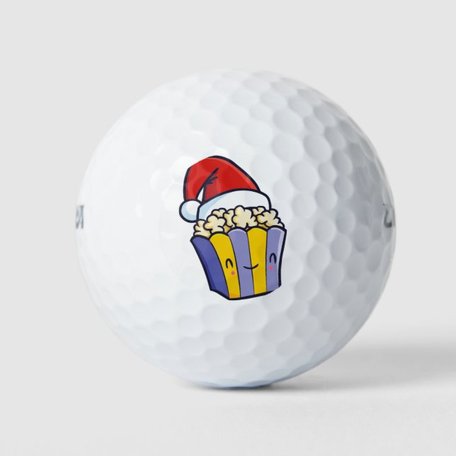 Pelotas De Golf Navidades de maíz pop (Anverso)