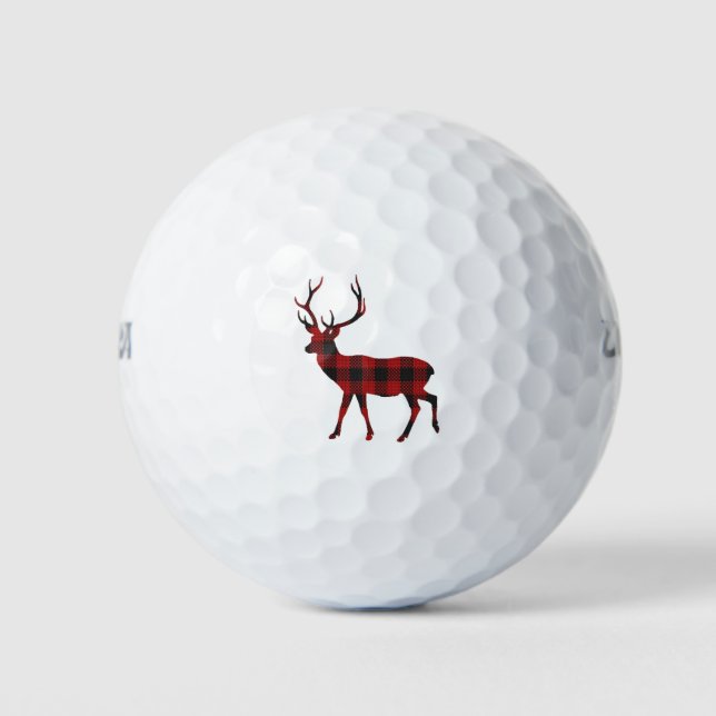 Pelotas De Golf Navidades de renos (Anverso)