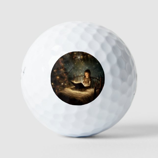Pelotas De Golf Navidades Eve 5 (Anverso)
