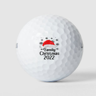 Pelotas De Golf Navidades familiares 2022 Compitiendo con la diver