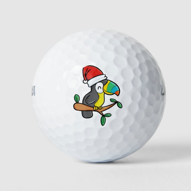 Pelotas De Golf Navidades Parrot (Anverso)