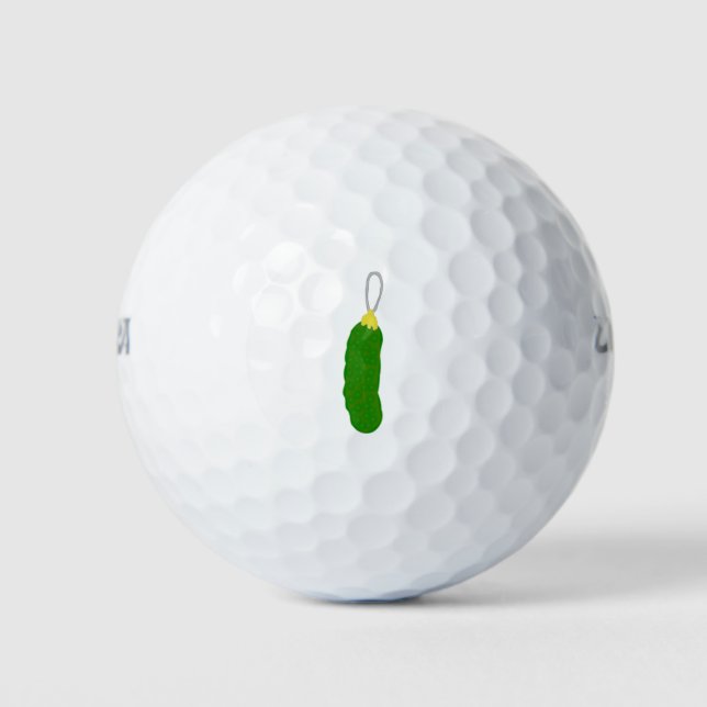 Pelotas De Golf Navidades Pickle (Anverso)