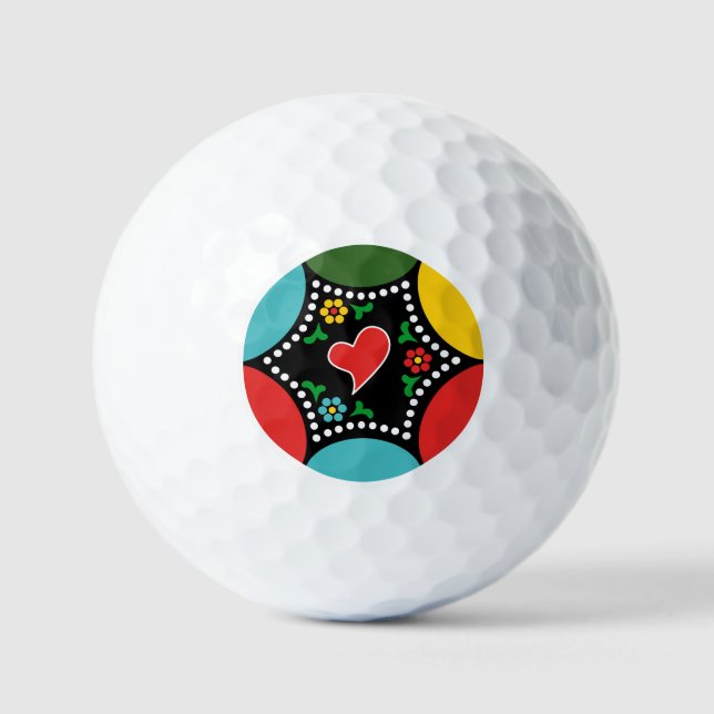 Pelotas De Golf Navidades portugueses Fiestas y regalos (Anverso)