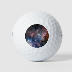 Pelotas De Golf Nebulosa Carina Rojo y Azul Telescopio Hubble