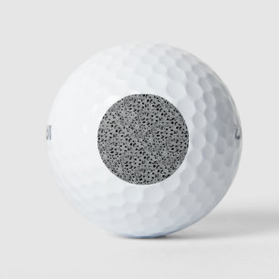 Pelotas De Golf Negro punteado