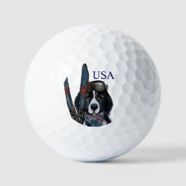 PELOTAS DE GOLF NEWFOUNDLAND DOG 