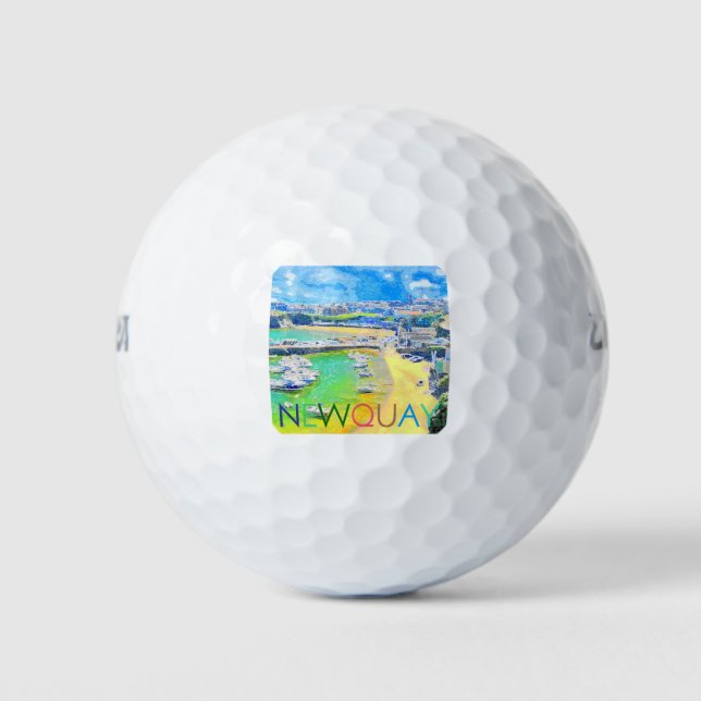 Pelotas De Golf Newquay (Anverso)