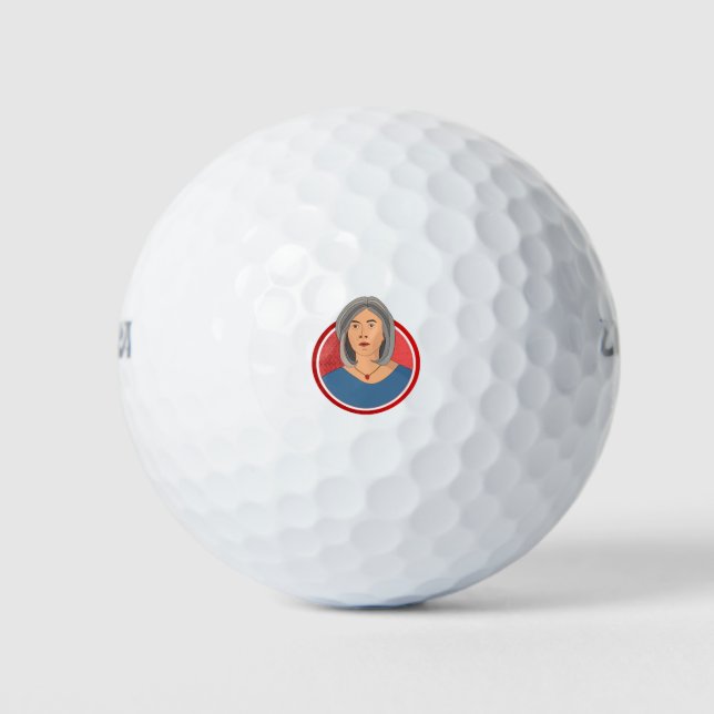 Pelotas De Golf Nicola Spurrier (Anverso)