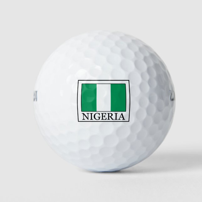 Pelotas De Golf Nigeria (Anverso)