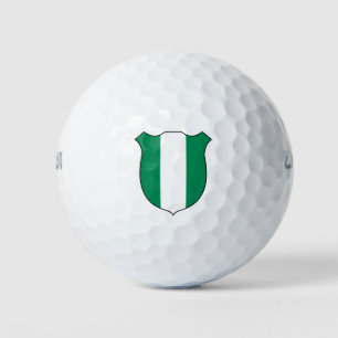 Pelotas De Golf Nigeria Bandera Gran Patriótico