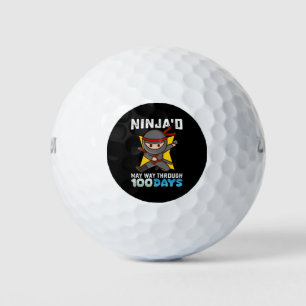 Pelotas De Golf Ninja podría pasar por 100 días de escuela