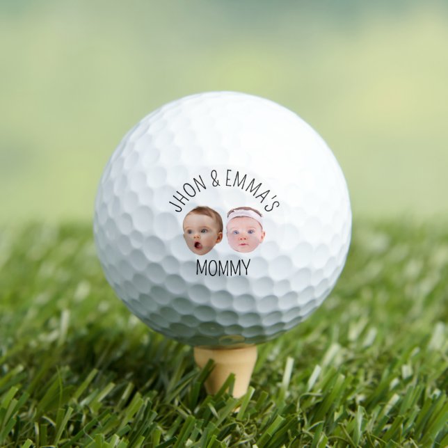 Pelotas De Golf Niños fotográficos personalizados, regalo del Día  (Camiseta in situ)