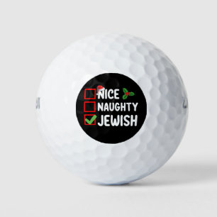 Pelotas De Golf Niza Navidades judíos lista vacaciones familiares