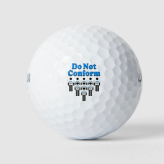 Pelotas De Golf No Conformar