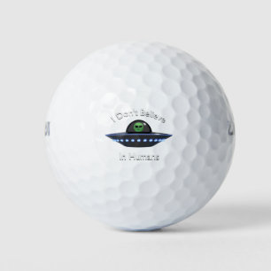 Pelotas De Golf No creo en los seres humanos