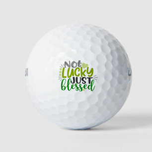 Pelotas De Golf No es afortunado, sólo bendecido
