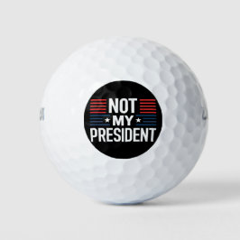 Pelotas De Golf No es mi presidente